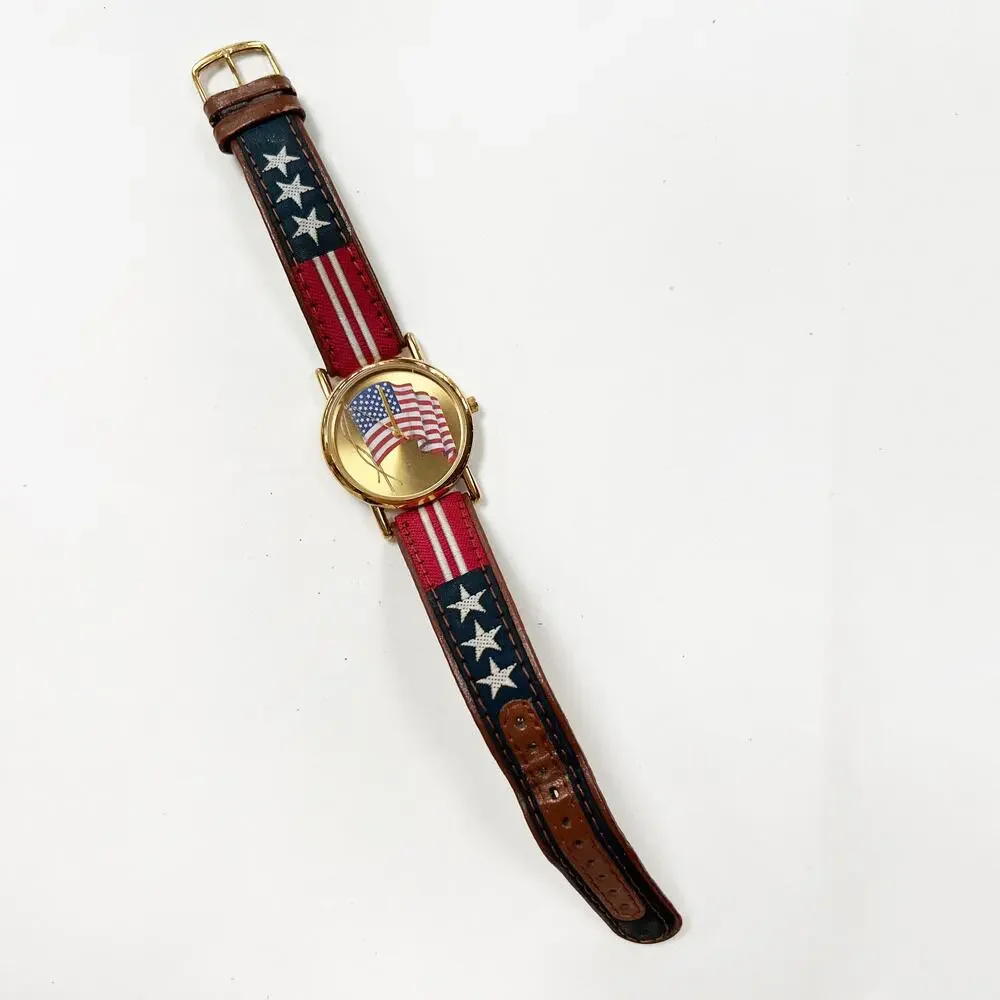 Valdawn American flag watch